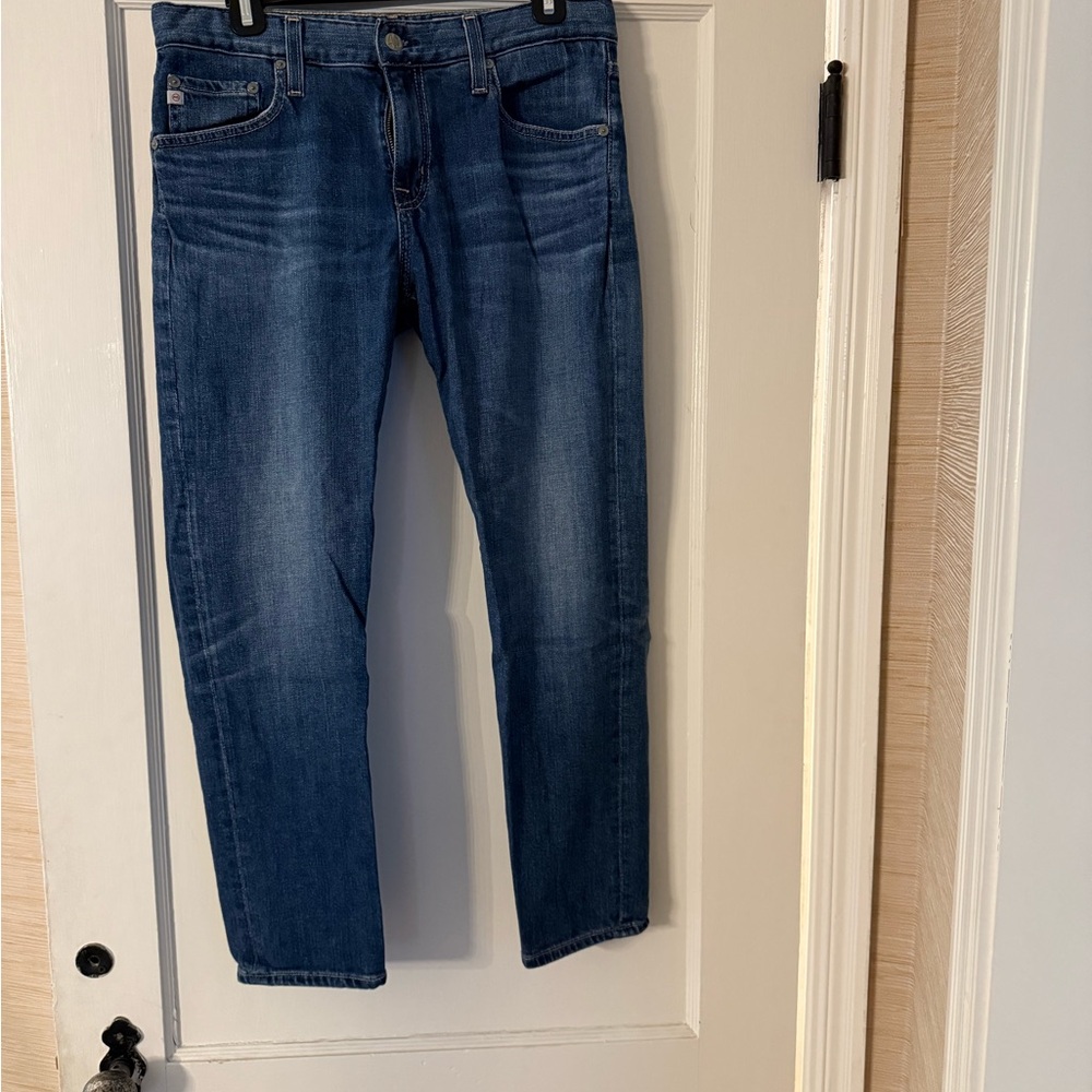 AG Adriano Goldschmied Dark Blue Ex-Boyfriend Slim slouchy slim Jeans